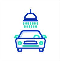 Car wash icon, illustration vector
