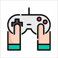 game controller icon illustration vector