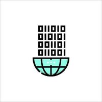 A logo for a company that sells computers vector