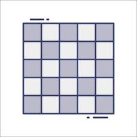 A square with squares on it, with a white background vector