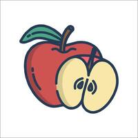 Apple icon illustration vector