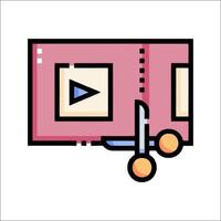 editing software icon illustration vector