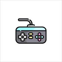 A game controller icon on a white background vector