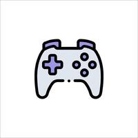A game controller icon on a white background vector