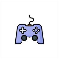 A game controller icon on a white background vector