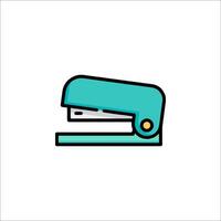 A stapler icon on a white background vector