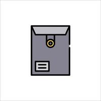 Mail envelope icon illustration vector
