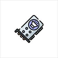 A computer with a mouse and keyboard icon vector
