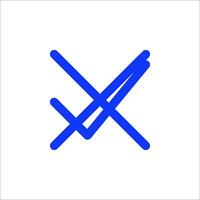 Check mark icon vector