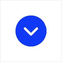 A blue check mark on a white background vector