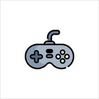 A game controller icon on a white background vector