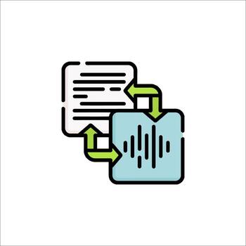 A line icon of a speech bubble with a speech bubble vector