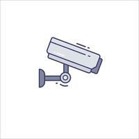 Security camera icon illustration vector