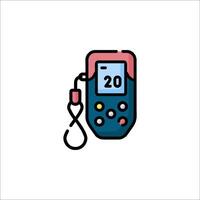 A cell phone with the number 20 on it vector