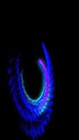 a sparkling time portal disk resembling a firework hoop video