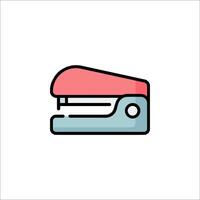 A stapler icon on a white background vector