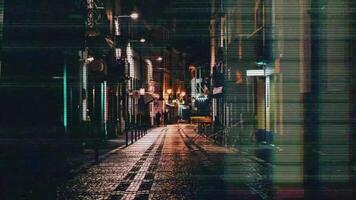 Glitch Minimal Slideshow motion_graphic