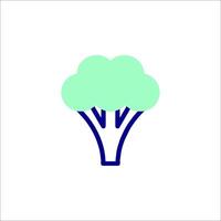 Broccoli icon illustration vector