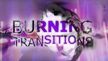 Paper Burning Transitions motion_graphic