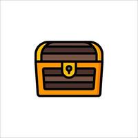 A chest icon on a white background vector