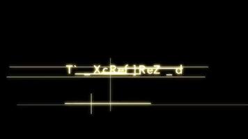 problème, ordinateur graphique texte animation modèle 02 motion_graphic