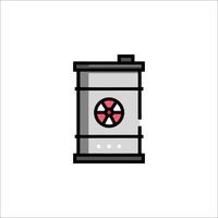 An icon of a battery on a white background vector