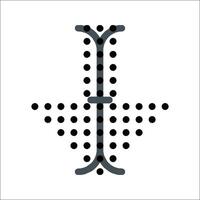 A dot pattern on a white background vector