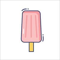 Ice cream icon illustration vector