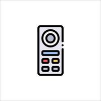 A remote control icon on a white background vector