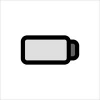 Battery icon isolated on white background vector