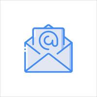Email envelope icon illustration vector