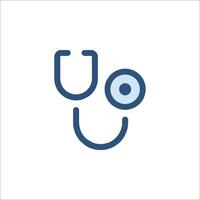 A stethoscope icon on a white background vector