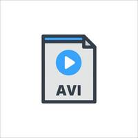 A file icon with the word iva vector