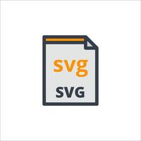 Svg icon for a document vector