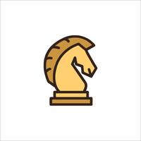 Chess icon illustration vector