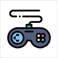 A game controller icon on a white background vector
