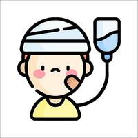 A cartoon character with a drip and a hat vector