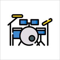 Drum kit icon, drum kit, drum kit icon, drum kit icon, drum kit icon vector