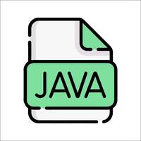 Java icon illustration vector