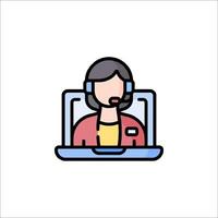 Call center operator icon, call center operator, call center operator, call center operator, call center vector