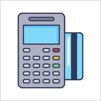 Credit card payment icon illustration vector