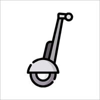 A scooter icon on a white background vector