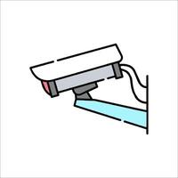 Security camera icon illustration design vector