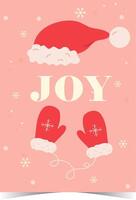 Merry Christmas and happy new yead invitation card template and backgrounds vector