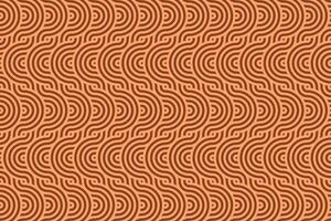 Abstract background with concentric circles. Japanese overlapping circle and line waves pattern art. vector