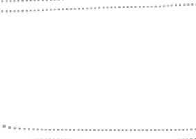 Paper abstract background with slightly wavy top and bottom lines, transparent background png