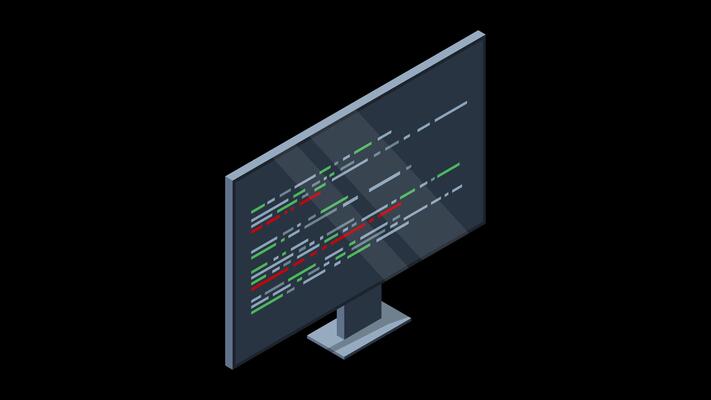 Coding Animation Stock Video Footage for Free Download