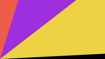 Simple shape transition. Colorful linear shape transition. Transition from left upper corner down. Simple transition animation. Transparent background with alpha channel video