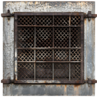 A window with a lattice pattern png