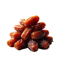 A pile of dates on a transparent background png